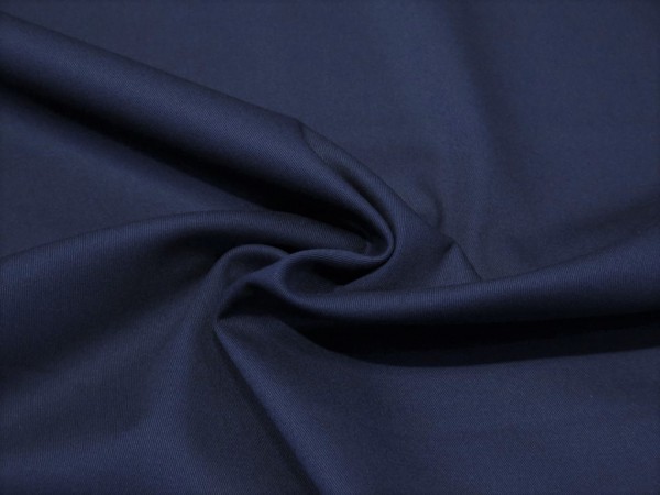 Baumwollgabardine "dunkelblau"