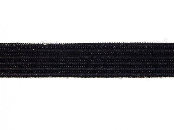 Stäbchenband Rigeline " 7mm " schwarz