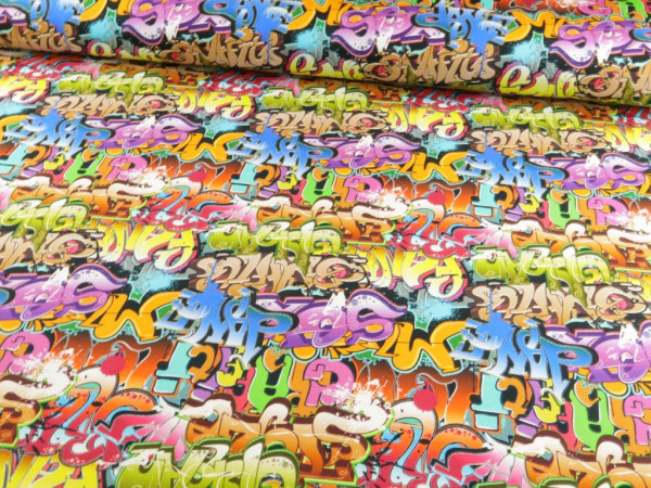 Kuschelsweat "grafitti"