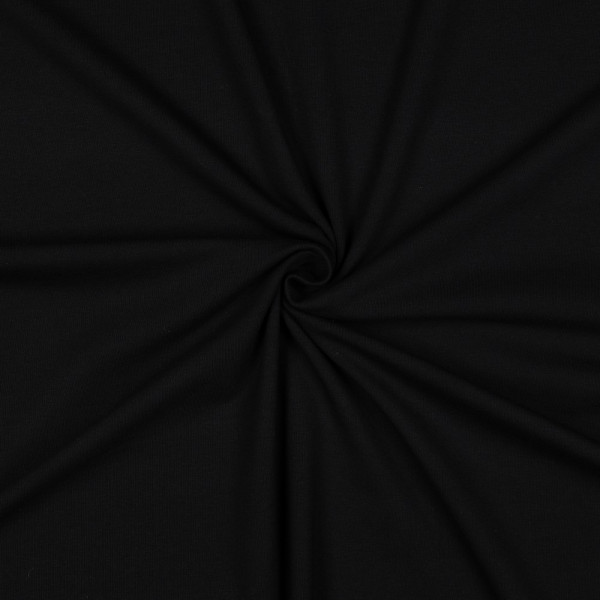 Baumwolljersey "schwarz"