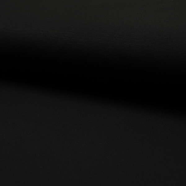 Heavy Punto Jersey "Brushed" schwarz