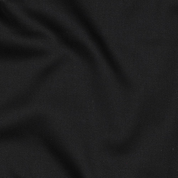 Stretch-Baumwollsatin "schwarz"