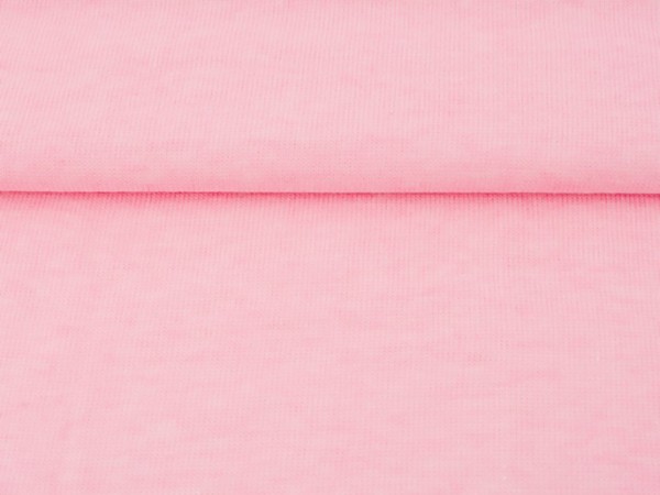 Bündchen meliert "rosa"