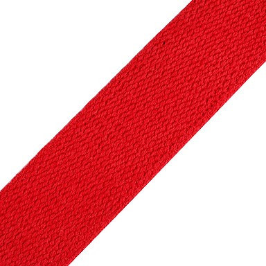 Baumwollgurtband "rot" 30mm