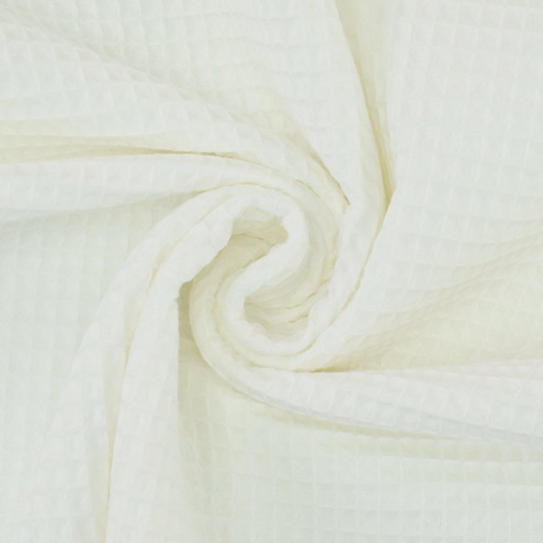 Waffelpique " weiss "