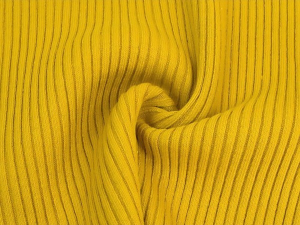 Grobstrickbündchen "senf"