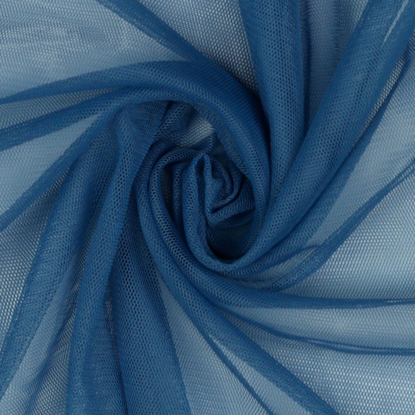 Soft Tüll "jeansblau"