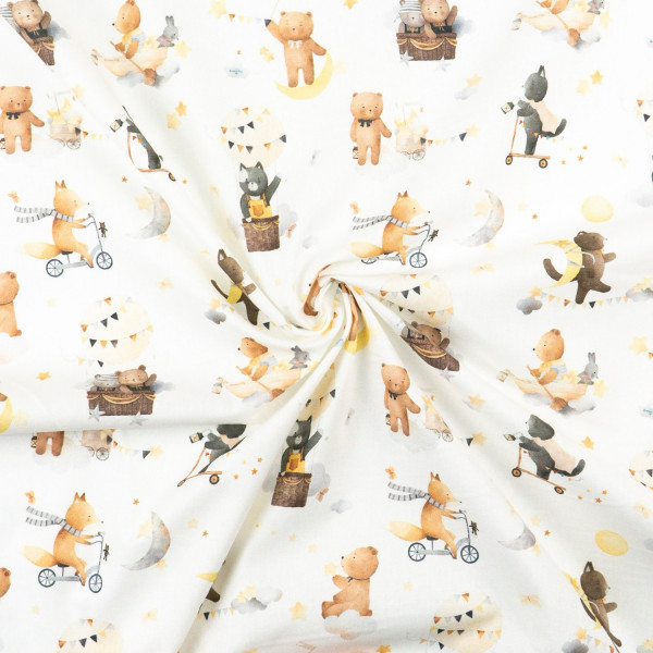 Baumwollstoff "Animals"