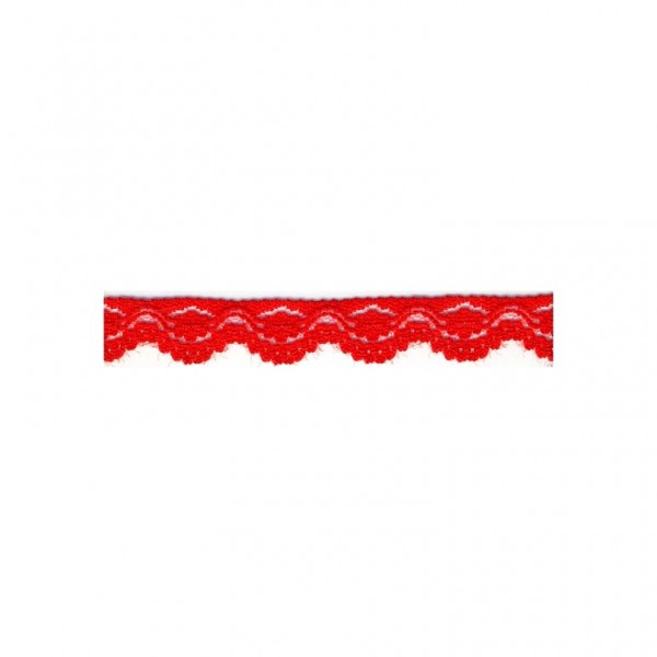 Nylonspitze Flower 12mm "rot"
