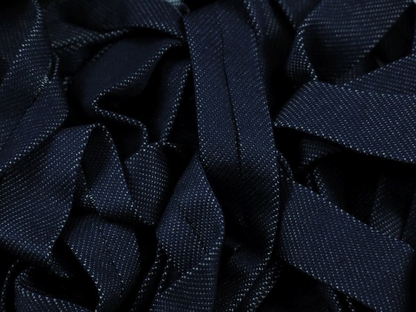 Jeans Jersey Schrägband "dunkelblau" 20mm
