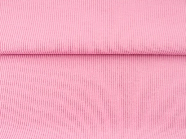 Rippbündchen 2*2 "rosa"