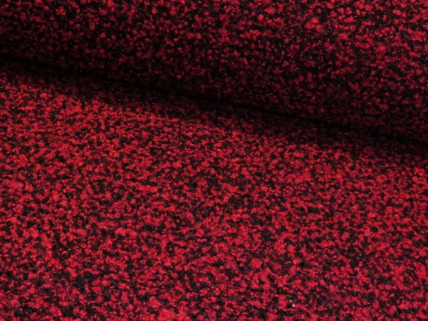 Heavy Boucle "rot-schwarz"