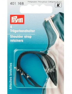 Prym Trägerbandhalter " schwarz " Prym Trägerbandhalter " schwarz "