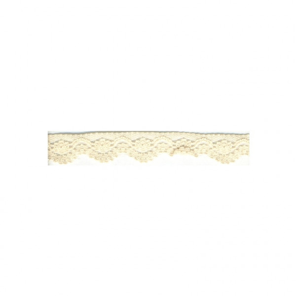 Nylonspitze Flower 12mm "beige"