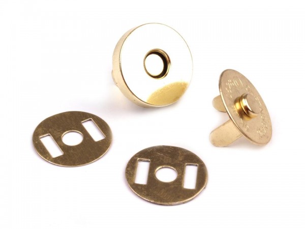Magnetverschluss "gold" 14mm