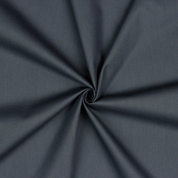 Baumwollstoff "dunkelgrau"