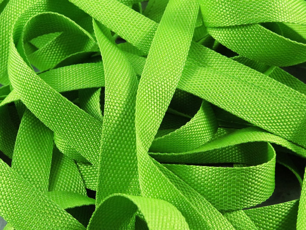 Gurtband 25mm "lime"