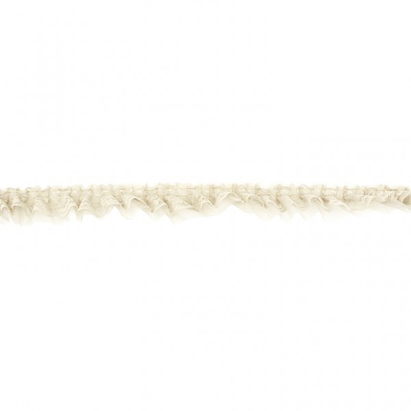 Plisse Spitze "sand"