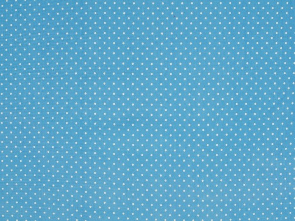 Baumwolljersey "Punkte" hellblau