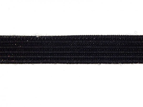 Stäbchenband Rigeline " 7mm " schwarz