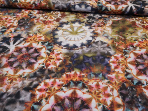 Viskose "washed mandala"