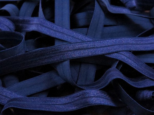 Falzgummi 15mm "navy"