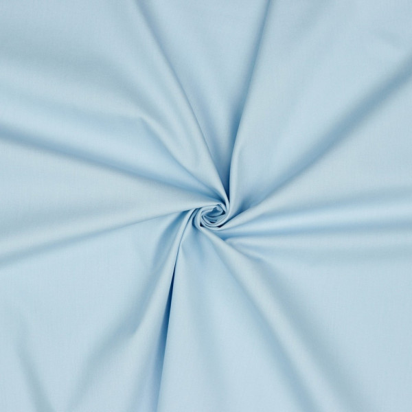 Baumwollstoff "hellblau"