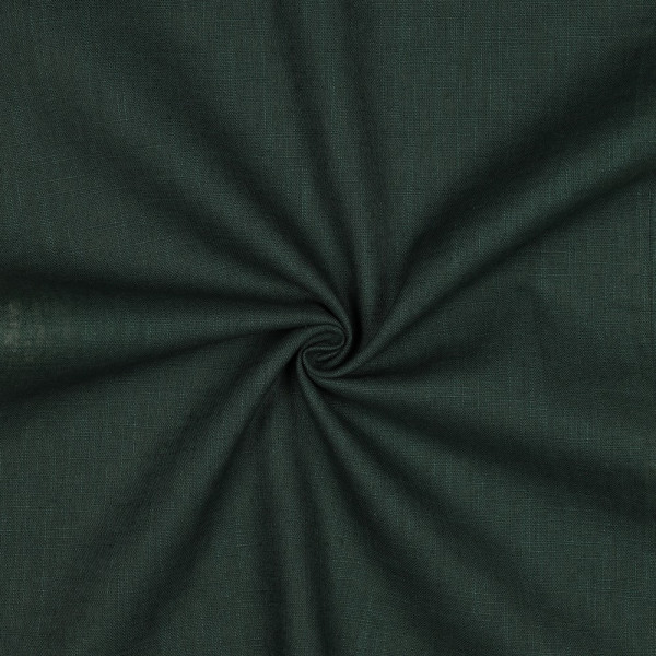 Leinen Washed "jägergrün"