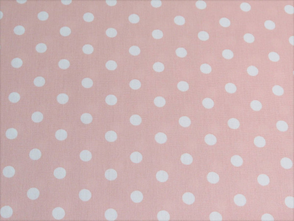 Baumwollstoff "Dots" rosa