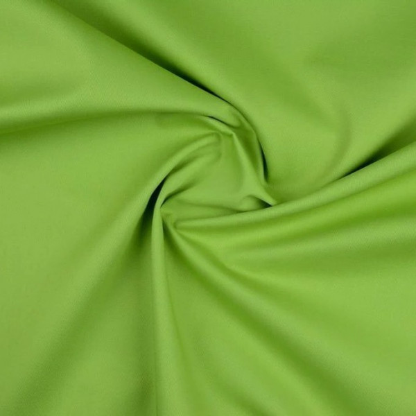 elastischer Baumwoll Twill "lime"