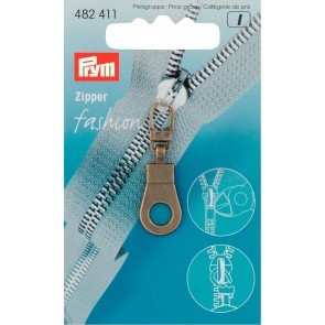 Fashion " Zipper " Messing