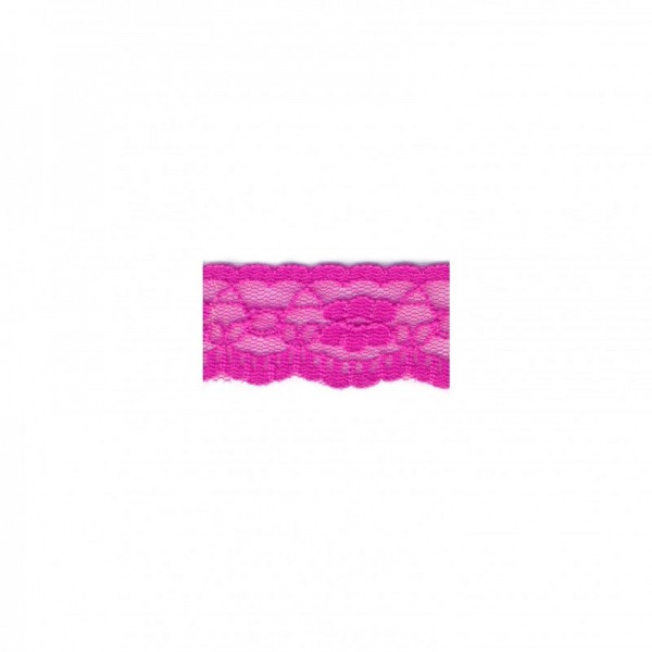 Nylonspitze Flower 25mm "pink"