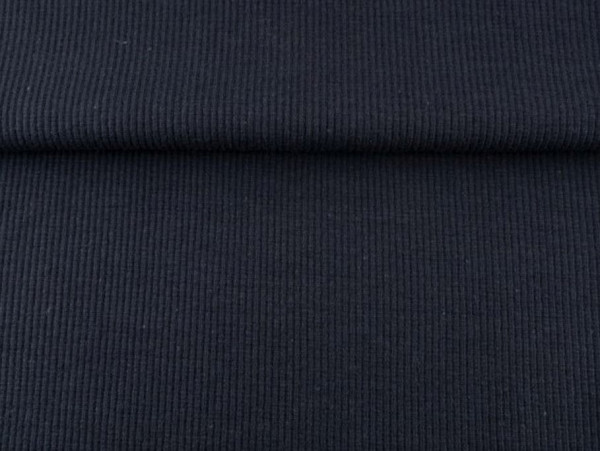 Rippbündchen "navy"