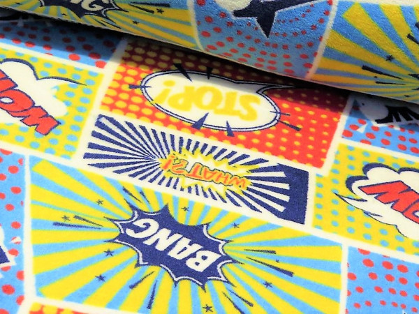Wellnessfleece "BÄM Comic"