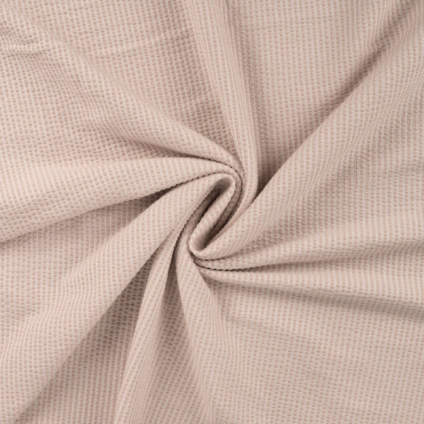 Seersucker Jersey "sand"