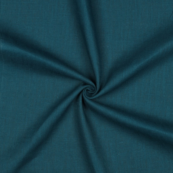 Leinen Washed "petrol"