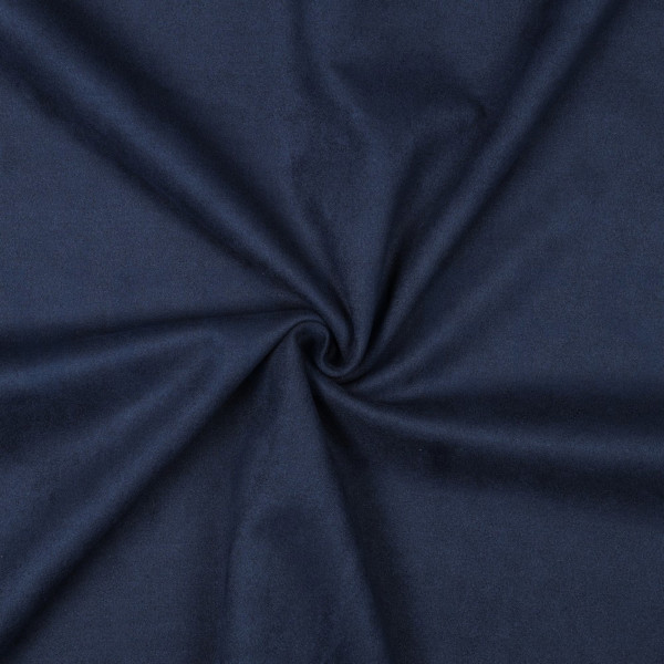 Suede Stretch Rauhlederimitat "dunkelblau"