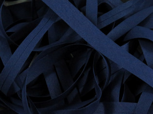 Baumwoll-Schrägband 20mm "navy" Baumwoll-Schrägband 20mm "navy"