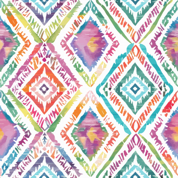 Dekostoff "Ethno" bunt