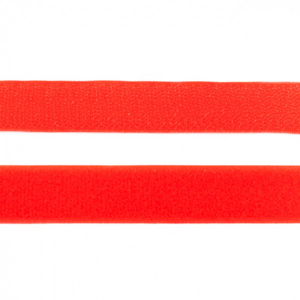 Klettband 25mm "rot"