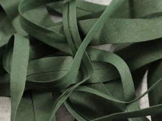 Baumwoll-Schrägband 30mm "dunkelolive" Baumwoll-Schrägband 30mm "dunkelolive"