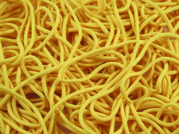 Kordel 3mm "gelb"
