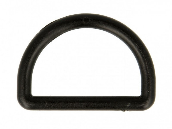 D-Ring Kunststoff "schwarz" 38mm