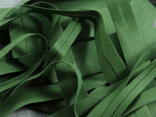 Baumwoll-Schrägband 30mm "olive" Baumwoll-Schrägband 30mm "olive"
