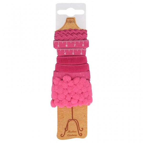 Bänder Paket Schneiderpuppe "pink"