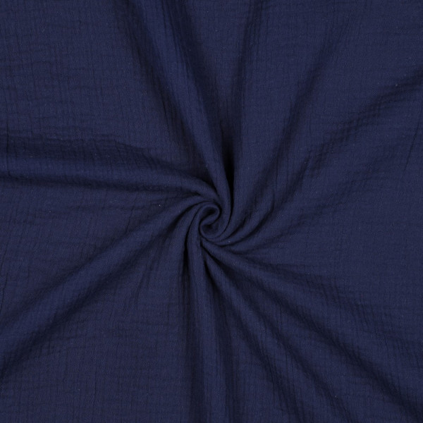 BIO Musselin "navy"