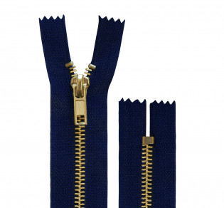 Reissverschluss JEAN "dunkelblau" Reissverschluss JEAN "dunkelblau"